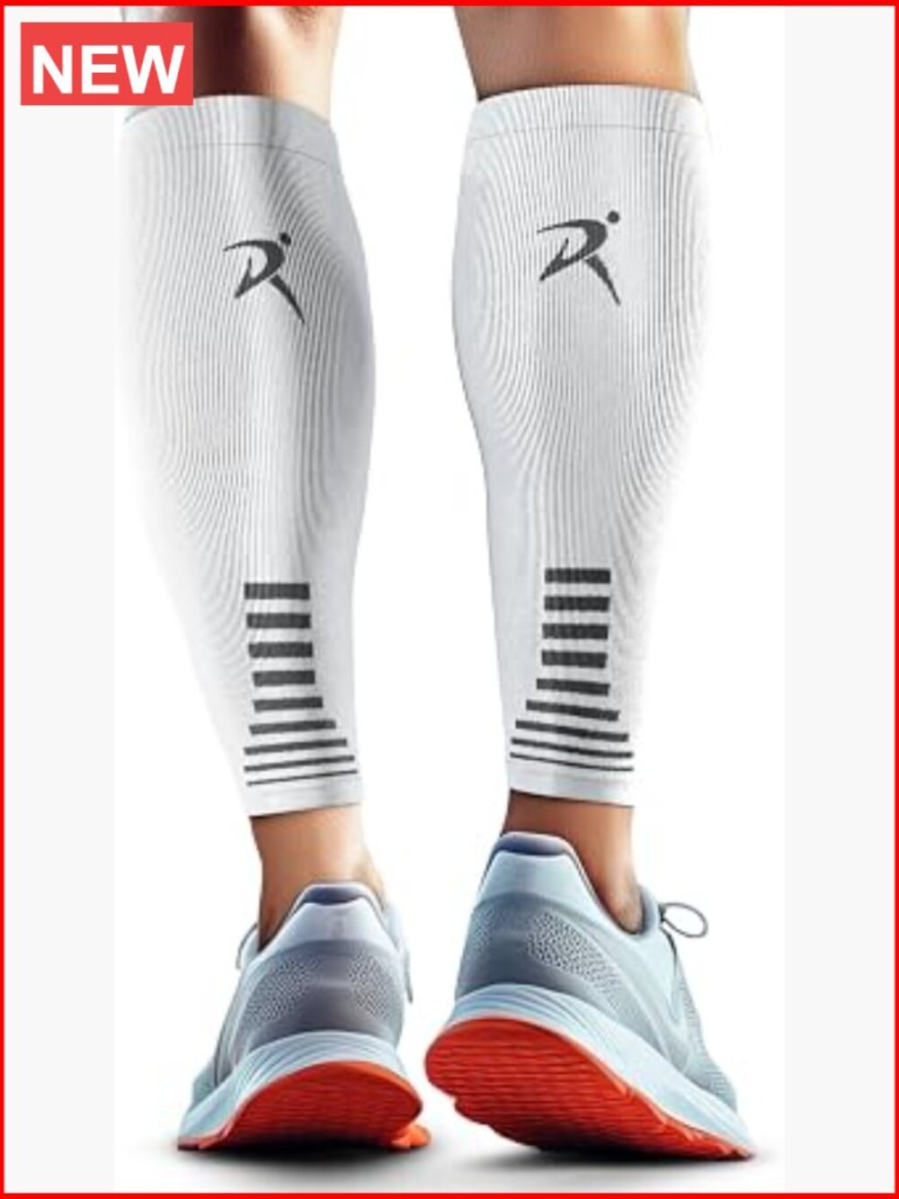 Calf Compression Sleeves - Unisex Footless Support Socks For Shin Splint Relief